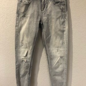Classy Zara Faded Gray Jeans